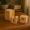 Casse-têtes en bois | 3 pièces