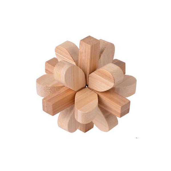 Casse-Tête Bambou | Fleur - Bamboo Puzzles