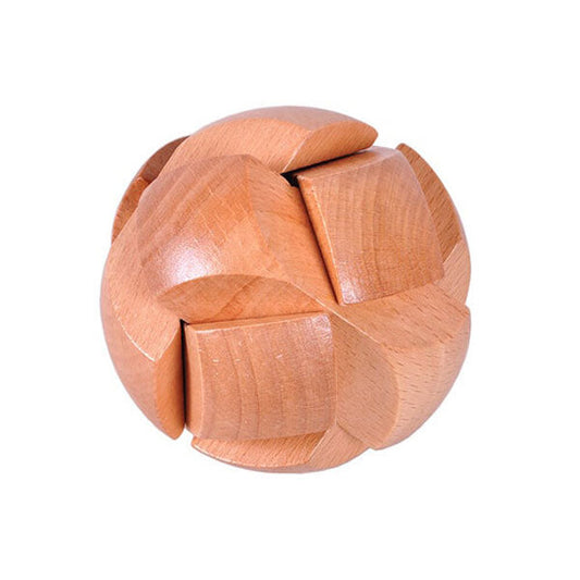 Casse-Tête Bois - Boule Étoile Puzzle