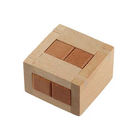 Casse-Tête Cube de Bois Premium