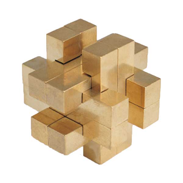 Casse-Tête Cube Métal - Collection Premium 12 Pièces